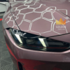 BMW M4 Competition 2025 headlight detail
