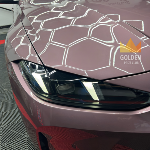 BMW M4 Competition 2025 headlight detail