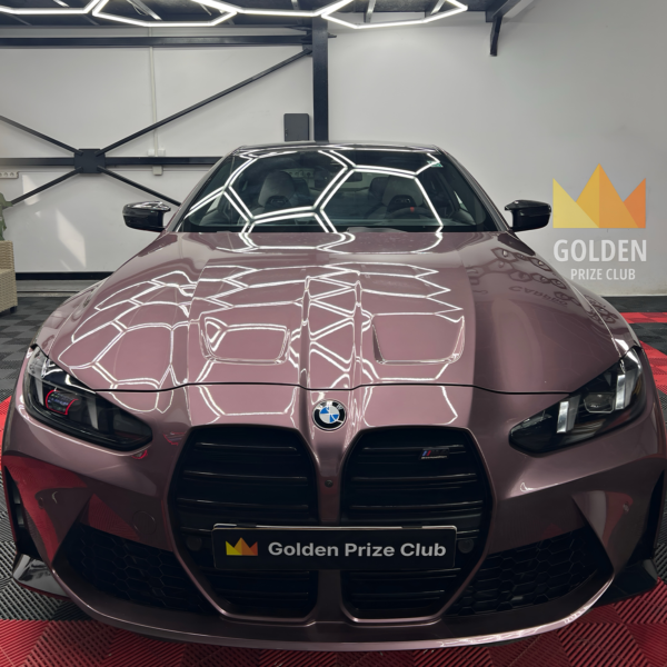 BMW M4 Competition angled front view
