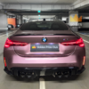 BMW M4 Competition rear view and exterior design